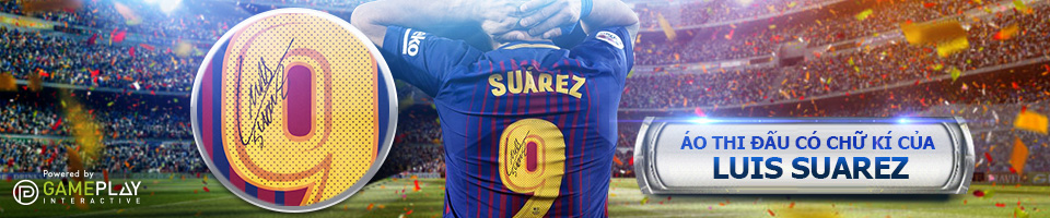 You are currently viewing CƯỢC HAY NHẬN NGAY ÁO THI ĐẤU CÓ CHỮ KÍ CỦA LUIS SUAREZ TẠI W88!