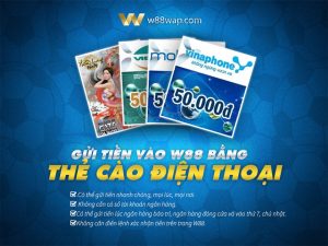 Read more about the article Cá cược bóng đá bằng thẻ cào điện thoại tại Nhà Cái W88