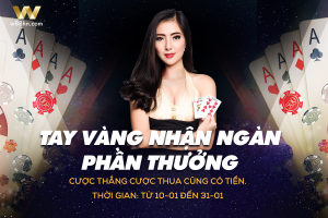 Read more about the article TAY VÀNG NHẬN NGÀN PHẦN THƯỞNG