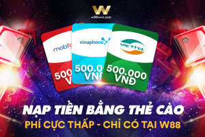 Read more about the article W88 NẠP TIỀN BẰNG THẺ CÀO THÁCH THỨC TOÀN QUỐC NGHỈ LỄ