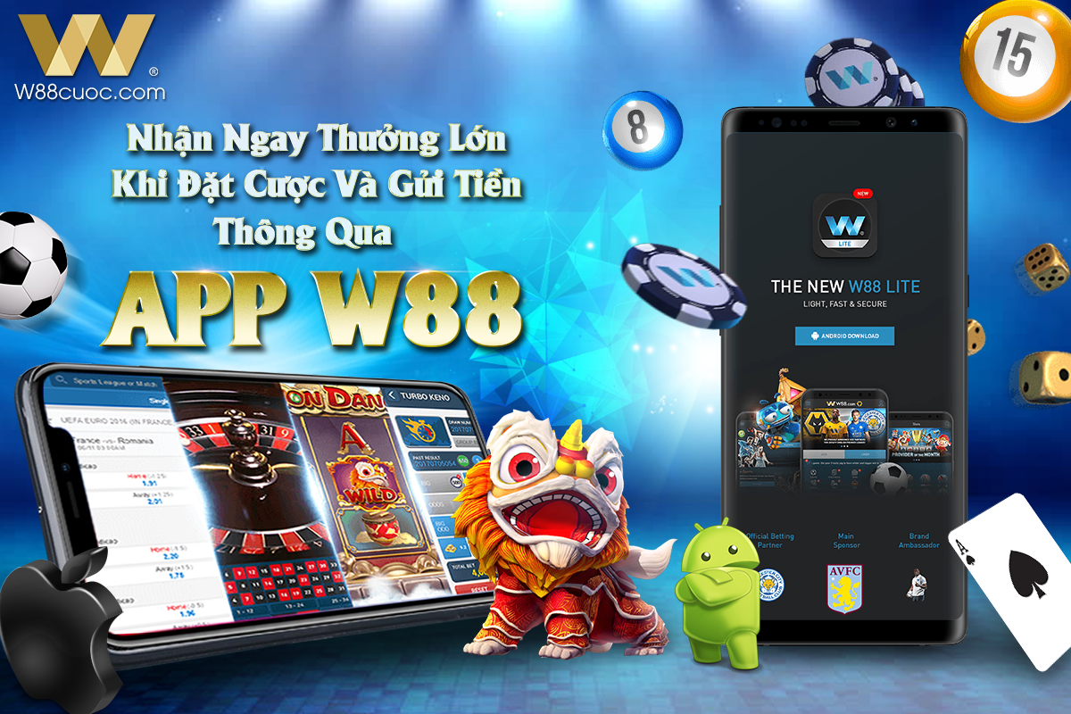 You are currently viewing NHẬN NGAY THƯỞNG LỚN KHI ĐẶT CƯỢC VÀ GỬI TIỀN THÔNG QUA APP W88