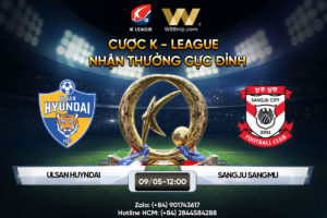 Read more about the article MINIGAME DỰ ĐOÁN K-LEAGUE – NHẬN QUÀ CỰC THÍCH TỪ W88 09/05