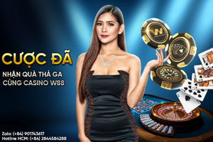 Read more about the article CƯỢC ĐÃ-NHẬN QUÀ THẢ GA CÙNG CASINO W88