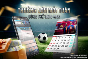 Read more about the article THƯỞNG LỚN MỖI TUẦN CÙNG THỂ THAO W88