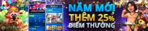 Read more about the article NĂM MỚI PHÁT TÀI – NHẬN THÊM 25% ĐIỂM THƯỞNG TẠI SLOTS GPI