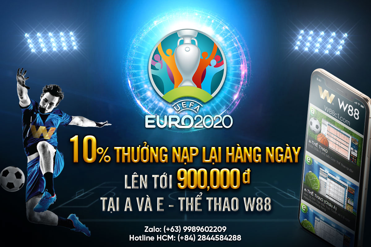 You are currently viewing 10% THƯỞNG NẠP LẠI HÀNG NGÀY LÊN TỚI 900.000đ TẠI A & E-THỂ THAO W88