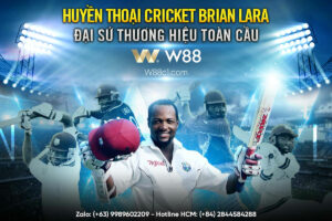 Read more about the article HUYỀN THOẠI CRICKET: BRIAN LARA TRỞ THÀNH ĐẠI SỨ THƯƠNG HIỆU CỦA W88!!!