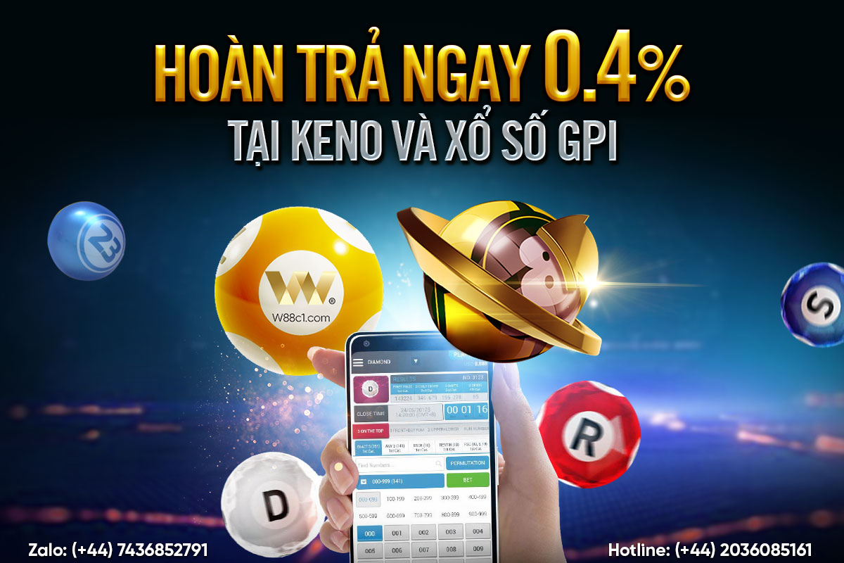 You are currently viewing HOÀN TRẢ NGAY 0.4% TẠI KENO & XỔ SỐ GPI