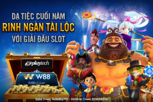 Read more about the article DẠ TIỆC CUỐI NĂM – RINH TÀI LỘC VỚI GIẢI ĐẤU SLOTS PLAYTECH