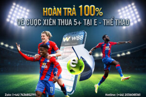 Read more about the article HOÀN TRẢ 100% VÉ CƯỢC XIÊN THUA 5+ TẠI e THỂ THAO