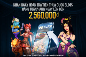 Read more about the article NHẬN NGAY HOÀN TRẢ TIỀN THUA CƯỢC SLOTS HÀNG TUẦN/ HÀNG NGÀY LÊN ĐẾN 2,560 VND