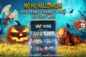 Read more about the article NỔ HŨ HALLOWEEN – HÓA TRANG THÀNH TỶ PHÚ VỚI SLOT W88