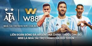 Read more about the article W88 CHÍNH THỨC LÀ NHÀ TÀI TRỢ CỦA ARGENTINA TẠI WORLD CUP 2022