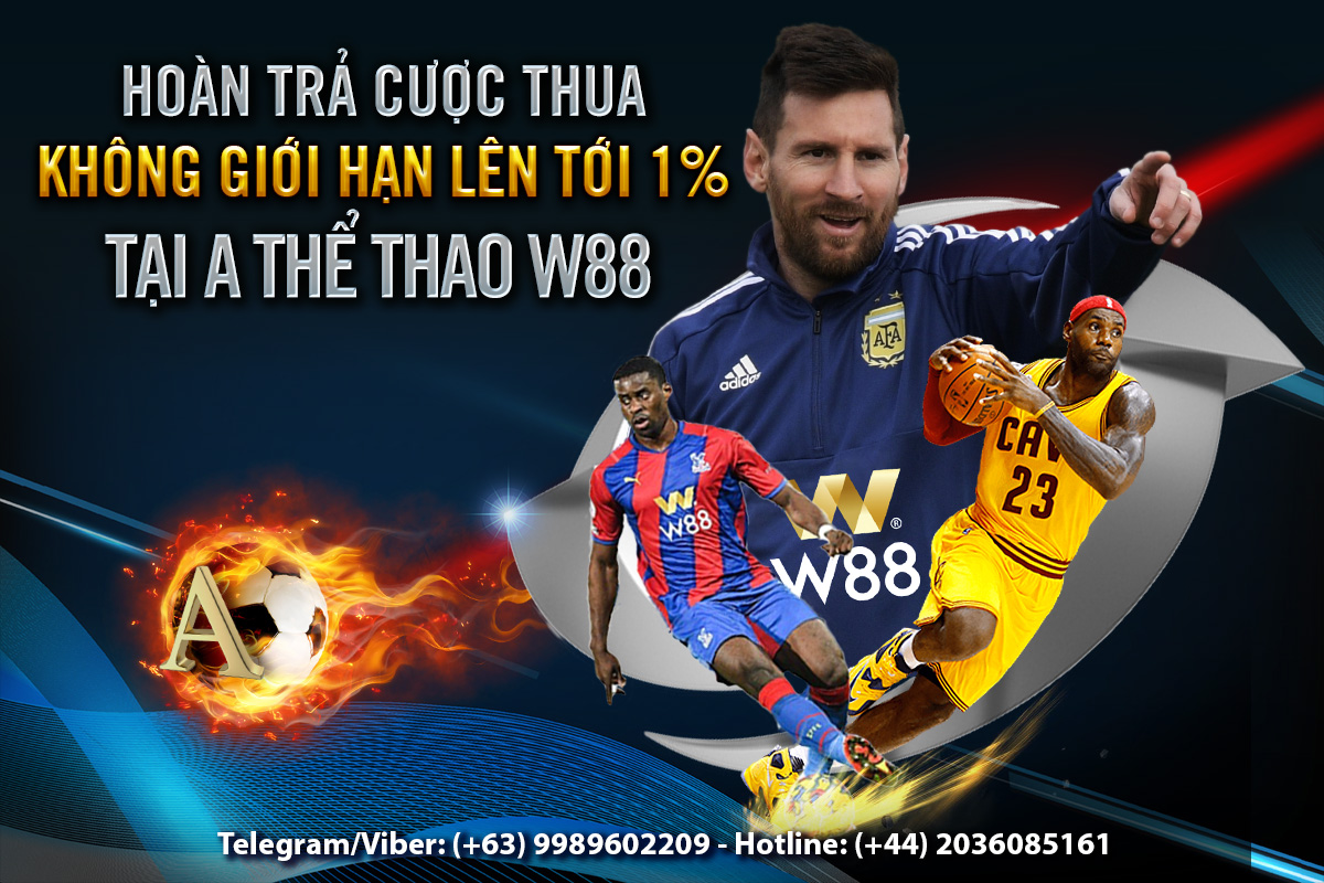 You are currently viewing HOÀN TRẢ CƯỢC THUA LÊN TỚI 1% KHÔNG GIỚI HẠN TẠI A-THỂ THAO W88