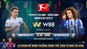 Read more about the article [W88 – MINIGAME] HAMBURGER – HERTHA BERLIN | 24/05 – 01h30 | CHUÔNG NGUYỆN HỒN AI