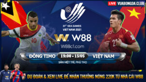 Read more about the article [W88 – MINIGAME] U23 VIỆT NAM – U23 ĐÔNG TIMOR | SEAGAMES 31 | CHIẾN THẮNG ĐẬM ĐÀ