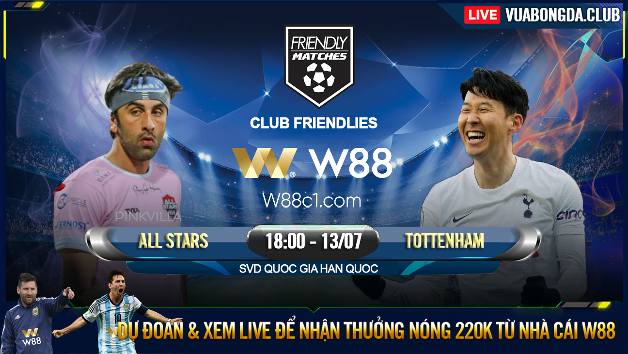 You are currently viewing [W88 – MINIGAME] K-LEAGUE ALL STARS – TOTTENHAM | GIAO HỮU CLUB | MÀN TRÌNH DIỄN HOÀN HẢO