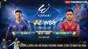 Read more about the article [W88 – MINIGAME] HÀ NỘI – HẢI PHÒNG | V-LEAGUE | ĐẠI CHIẾN TẠI THỦ ĐÔ