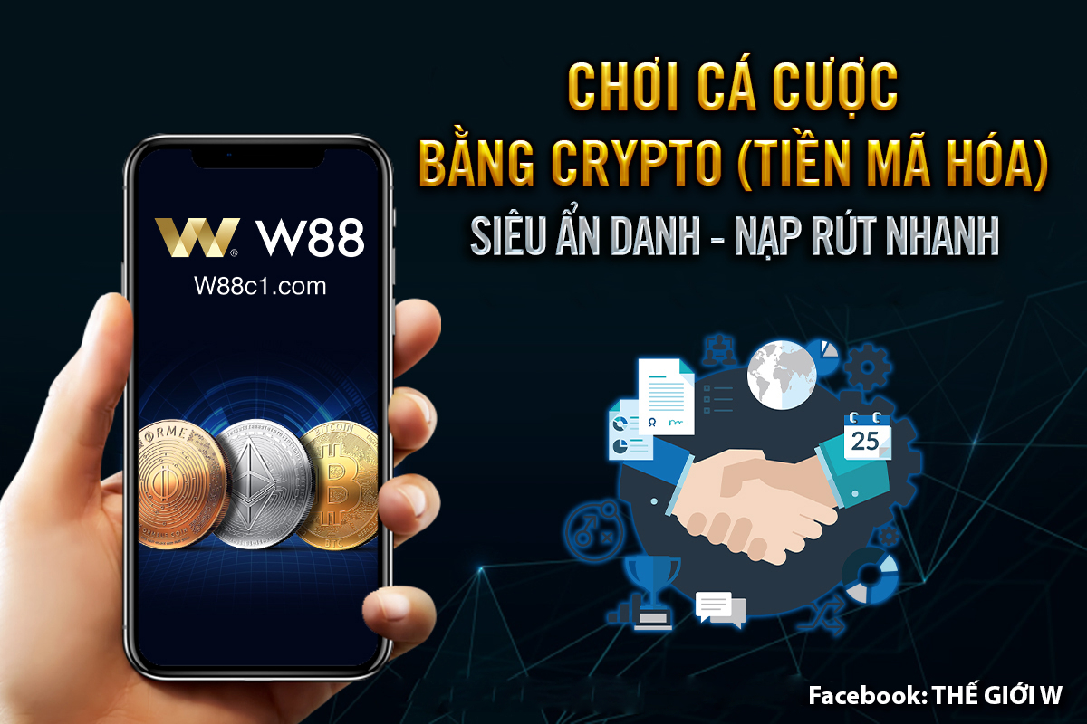 You are currently viewing CHƠI CÁ CƯỢC BẰNG CRYPTO (TIỀN MÃ HÓA) – SIÊU ẨN DANH – NẠP RÚT NHANH