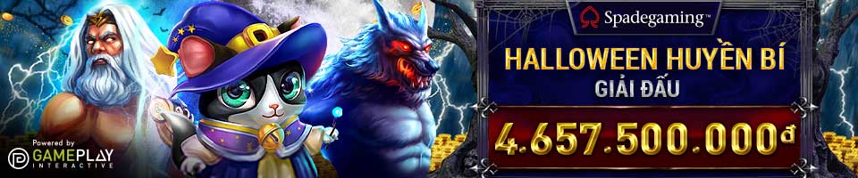 You are currently viewing HALLOWEEN HUYỀN BÍ CÙNG SPADEGAMING NHẬN TỔNG GIẢI THƯỞNG LÊN TỚI 4,657,500,000!