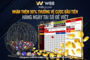 Read more about the article NHẬN THÊM 50% THƯỞNG VÉ CƯỢC ĐẦU TIÊN HÀNG NGÀY TẠI SỐ ĐỀ VIỆT