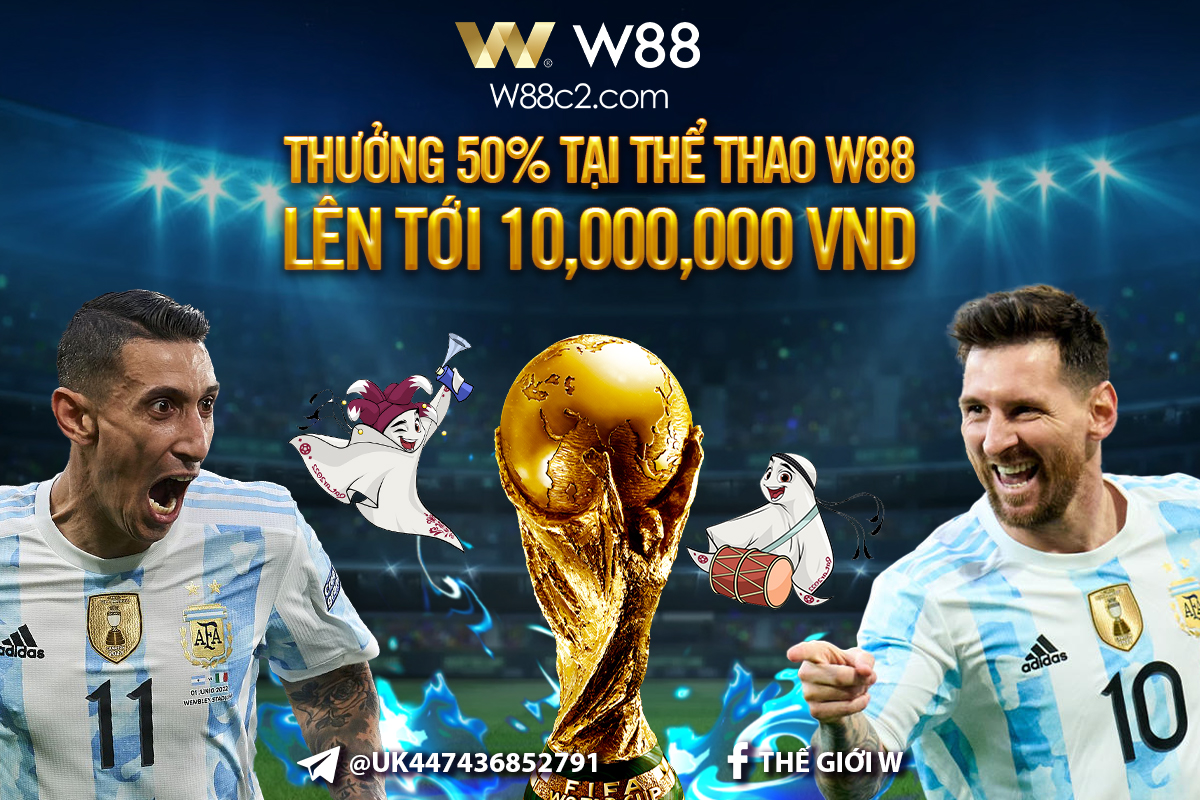 You are currently viewing NGÀY HỘI BÓNG ĐÁ – THƯỞNG 50% LÊN TỚI 10,000,000 VND TẠI THỂ THAO W88