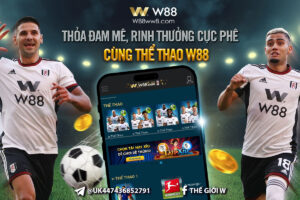 Read more about the article THỎA ĐAM MÊ RINH THƯỞNG CỰC PHÊ CÙNG THỂ THAO W88