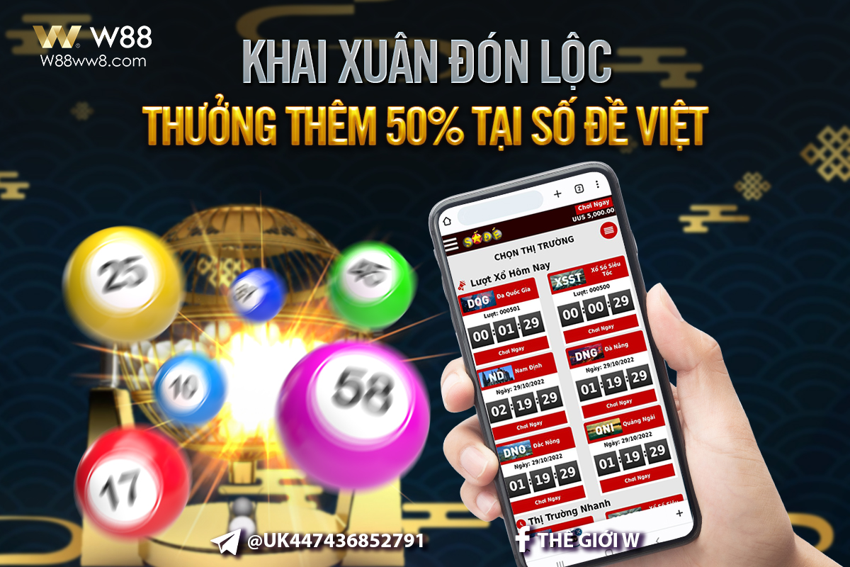 You are currently viewing KHAI XUÂN ĐÓN LỘC – THƯỞNG THÊM 50% TẠI SỐ ĐỀ VIỆT