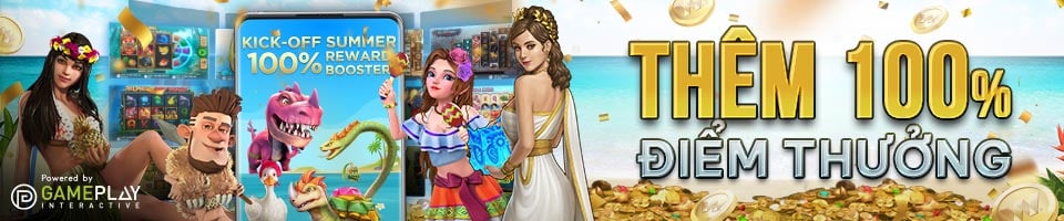 You are currently viewing KHỞI ĐỘNG MÙA HÈ – NHẬN THÊM 100% ĐIỂM THƯỞNG TẠI SLOT GAMEPLAY INTERACTIVE