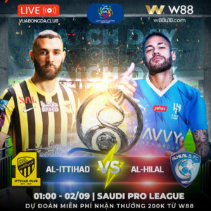 Read more about the article [W88 – MINIGAME] AL-ITTIHAD VS AL-HILAL | SAUDI PRO LEAGUE | DỤC TỐC BẤT ĐẠT