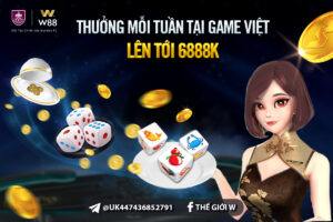 Read more about the article THƯỞNG MỖI TUẦN TẠI TÀI XỈU, XÓC ĐĨA, BẦU CUA LÊN ĐẾN 6,888 VND