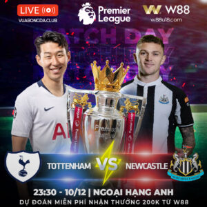 Read more about the article [W88 – MINIGAME] TOTTENHAM – NEWCASTLE | NGOẠI HẠNG ANH | BAY MÀU HIỆN TƯỢNG