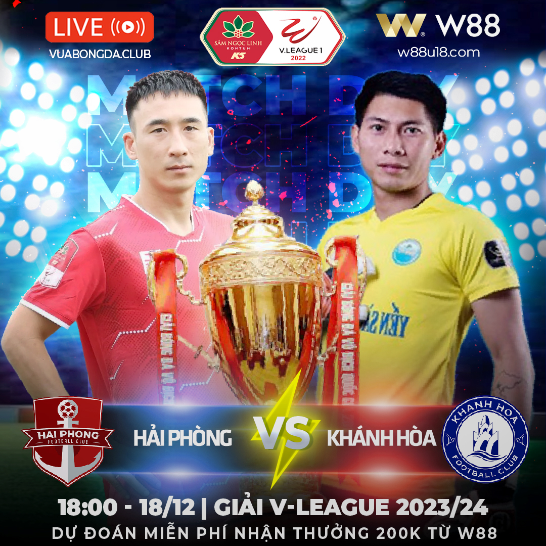 You are currently viewing [W88 – MINIGAME] HẢI PHÒNG VS KHÁNH HÒA | GIẢI V-LEAGUE|LẠCH TRAY MỞ HỘI