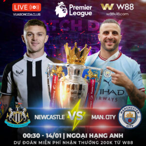 Read more about the article [W88 – MINIGAME] NEWCASTLE VS MAN CITY| NGOẠI HẠNG ANH| CHIẾN THẮNG MỘT CÁCH DỄ DÀNG