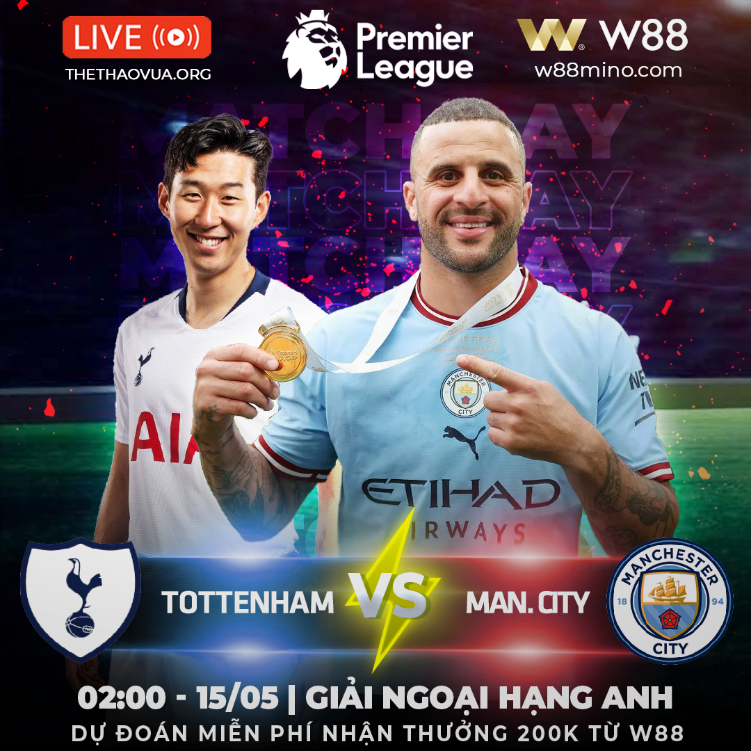You are currently viewing [W88 – MINIGAME] EPL | TOTTENHAM – MAN CITY | MỆNH LỆNH PHẢI THẮNG