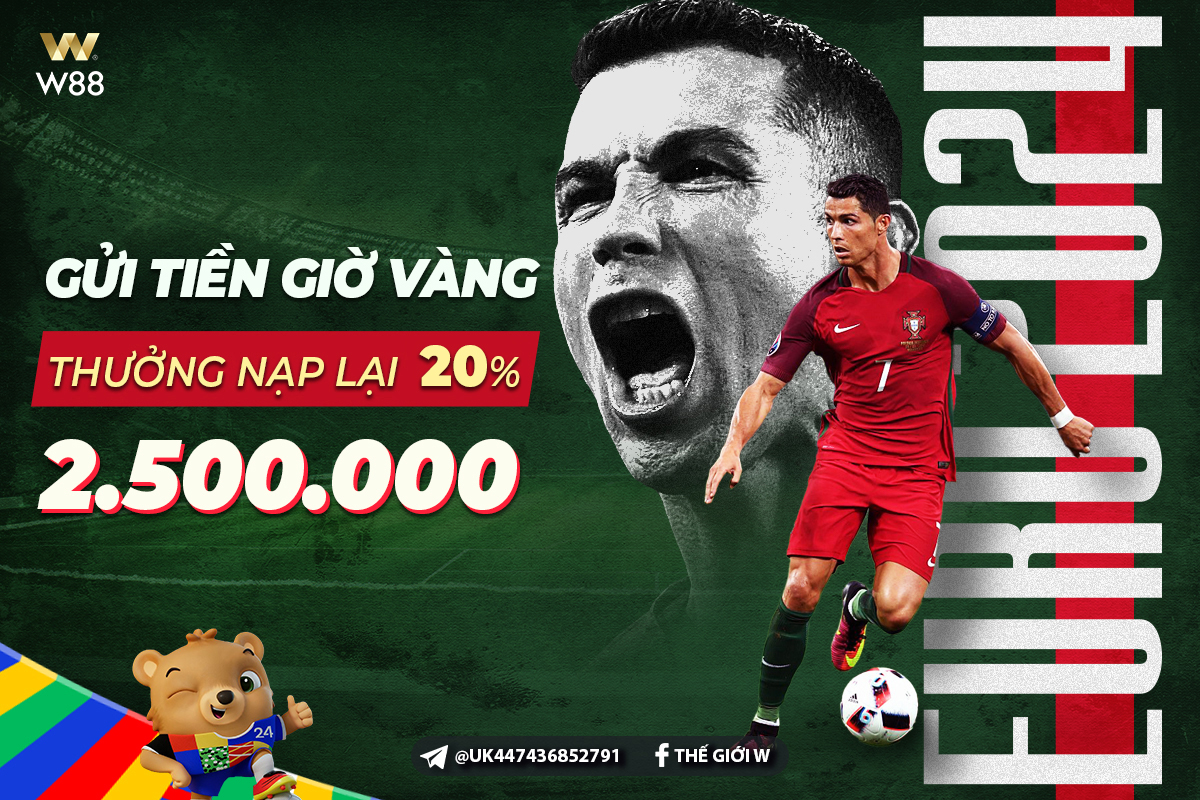 You are currently viewing EURO 2024: GỬI TIỀN GIỜ VÀNG – THƯỞNG NẠP LẠI 20% TỚI 2,500 VND