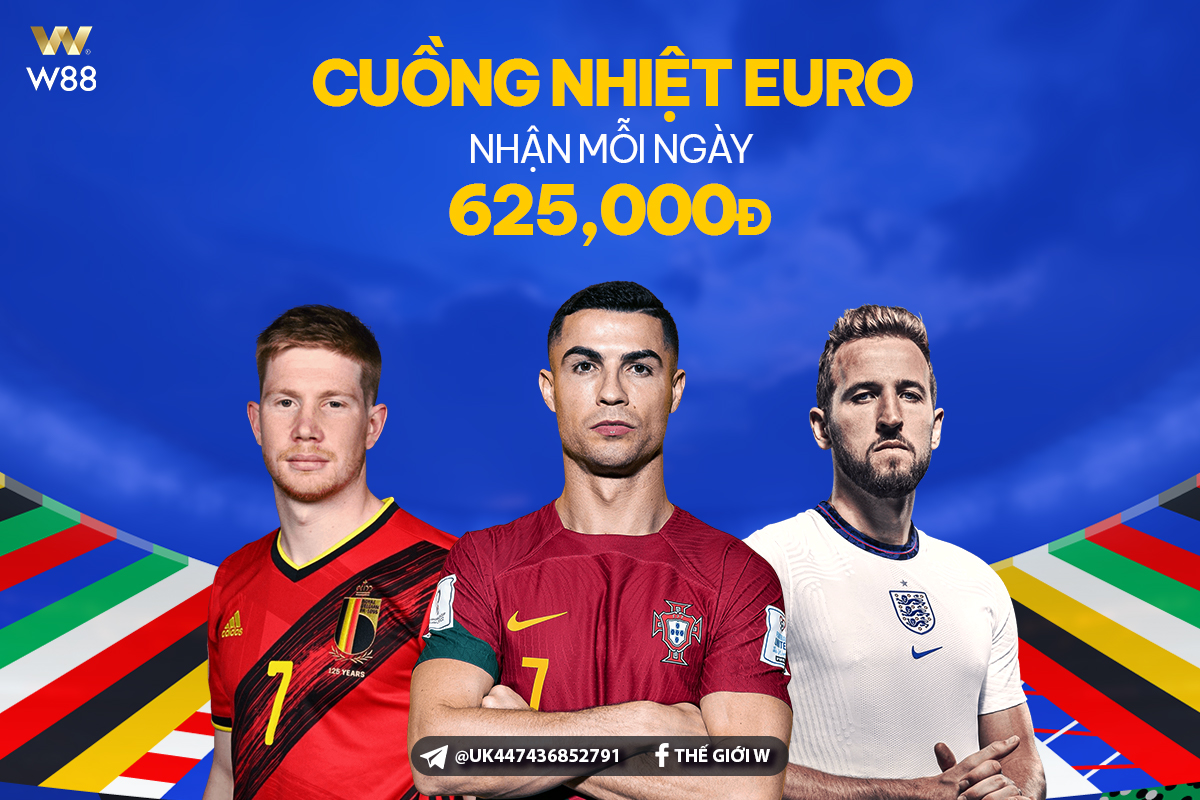 You are currently viewing CUỒNG NHIỆT EURO 2024 NHẬN 625 VND MỖI NGÀY