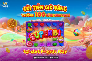 Read more about the article GỬI TIỀN GIỜ VÀNG – NHẬN THƯỞNG ĐẾN 100 VÒNG QUAY MIỄN PHÍ TẠI SLOT PRAGMATIC PLAY