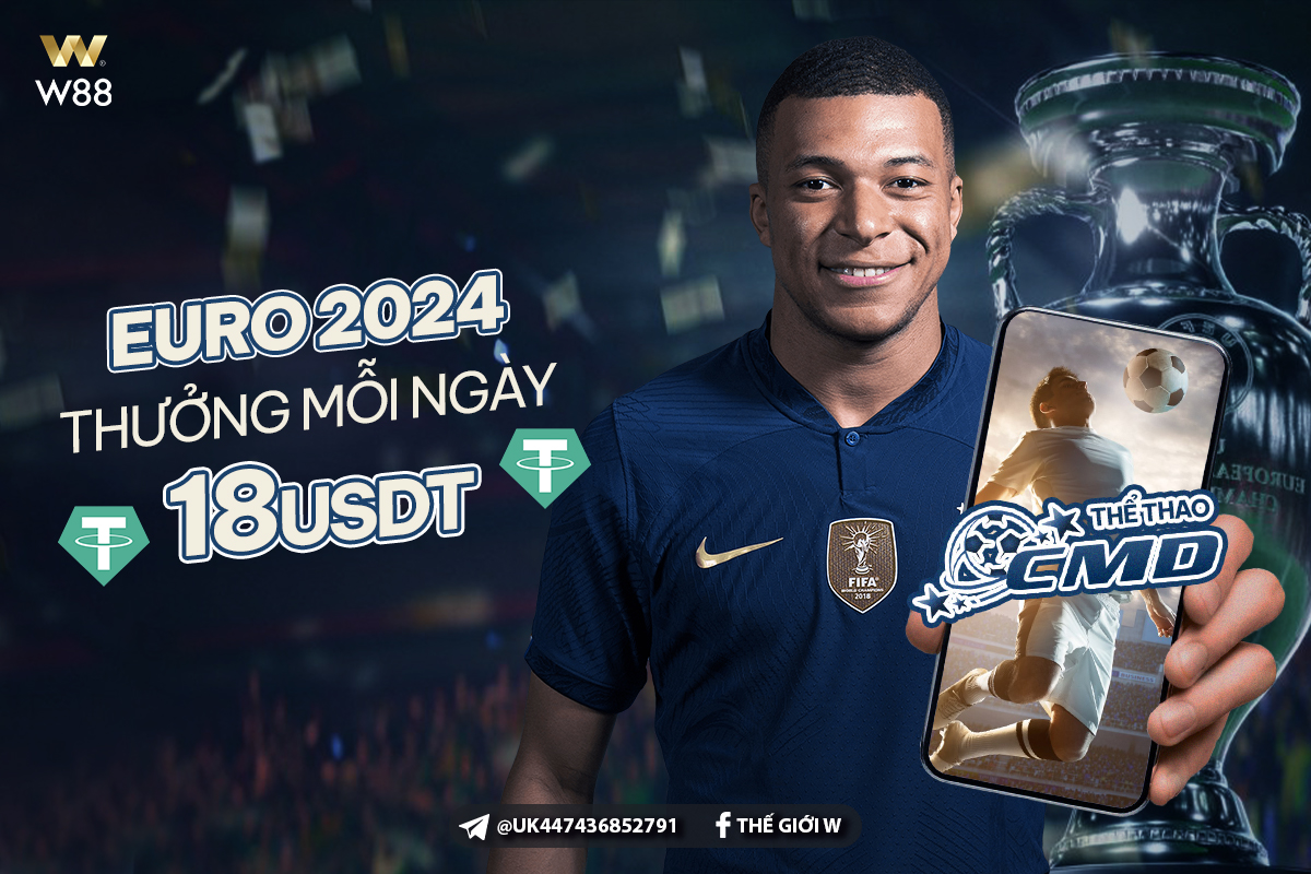 You are currently viewing EURO CUP 2024 – CƯỢC HAY CMD THỂ THAO NHẬN LIỀN TAY 18 USDT MỖI NGÀY