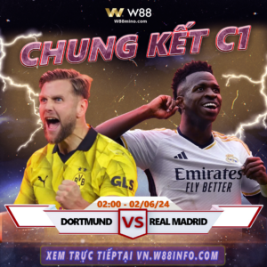 Read more about the article [W88 – MINIGAME] | CÚP C1 | DORTMUND – REAL MADRID | QUYỀN LỰC TUYỆT ĐỐI