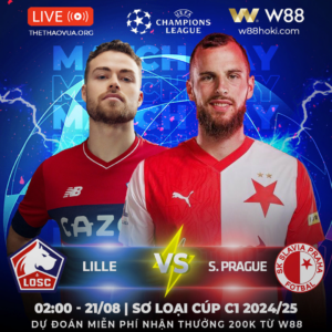 Read more about the article [W88 – MINIGAME] | LILLE VS SLAVIA PRAGUE | SỚM VƯƠN LÊN