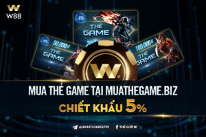 Read more about the article DEAL NÓNG BỎNG TAY – CHIẾT KHẤU 5% KHI MUA THẺ GAME W88