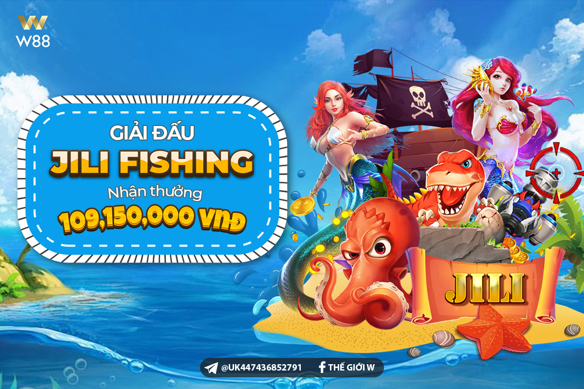 You are currently viewing GIẢI ĐẤU BẮN CÁ JILI – TỔNG GIẢI THƯỞNG TỚI 109,150,000 VND