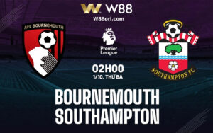 Read more about the article [NHẬN ĐỊNH BÓNG ĐÁ] BOURNEMOUTH – SOUTHAMPTON | 02H00, 01/10 | NỖI BUỒN ĐỘI KHÁCH