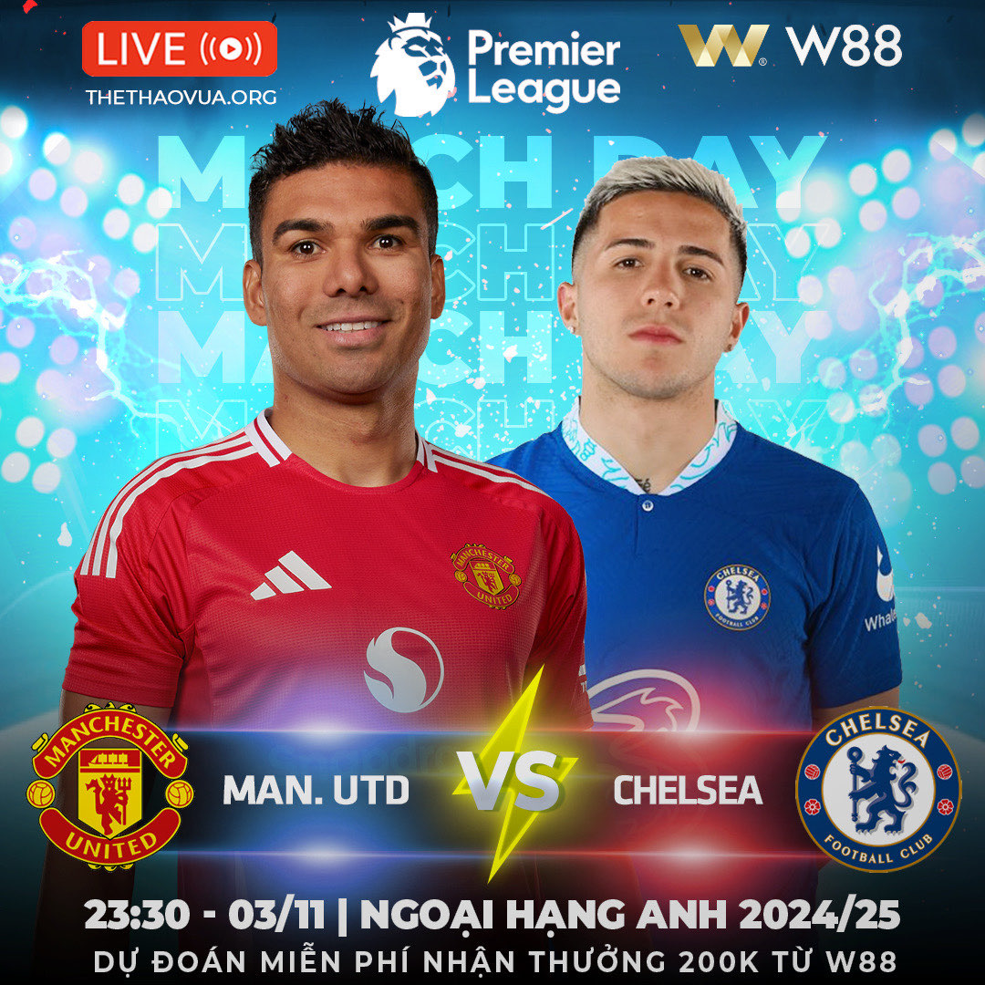 You are currently viewing [W88 – MINIGAME] MU – CHELSEA | BẤT PHÂN THẮNG BẠI