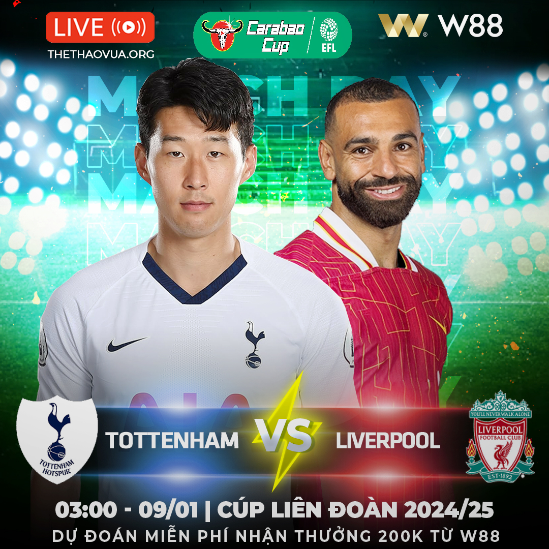 You are currently viewing [W88 – MINIGAME] TOTTENHAM – LIVERPOOL | THE KOP KHÓ THẮNG