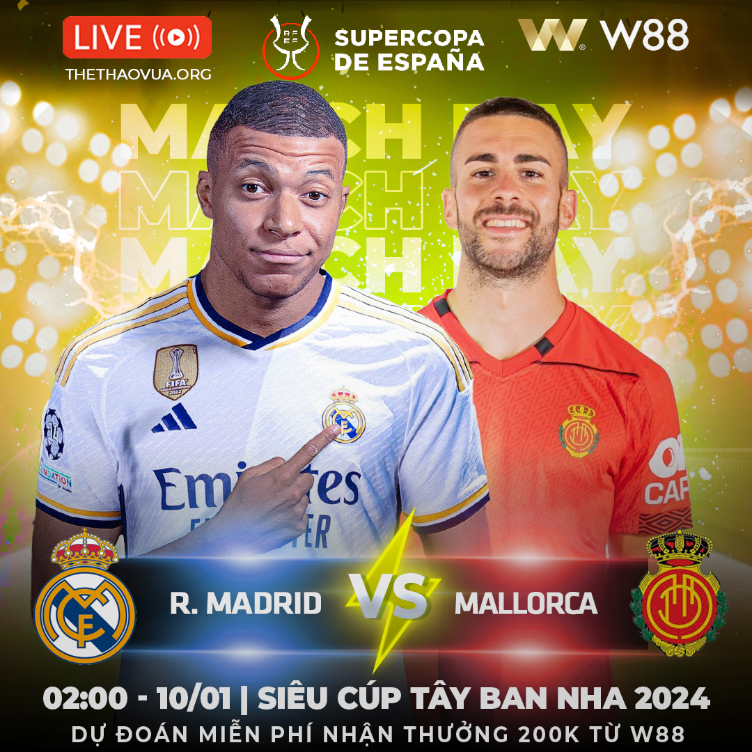 You are currently viewing [W88 – MINIGAME] REAL MADRID – MALLORCA | KHÓ CÓ BẤT NGỜ