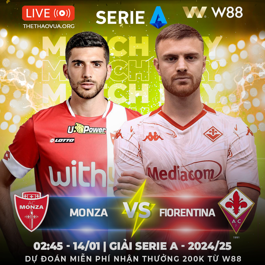 You are currently viewing [W88 – MINIGAME] MONZA – FIORENTINA | TÌM LẠI HÀO QUANG