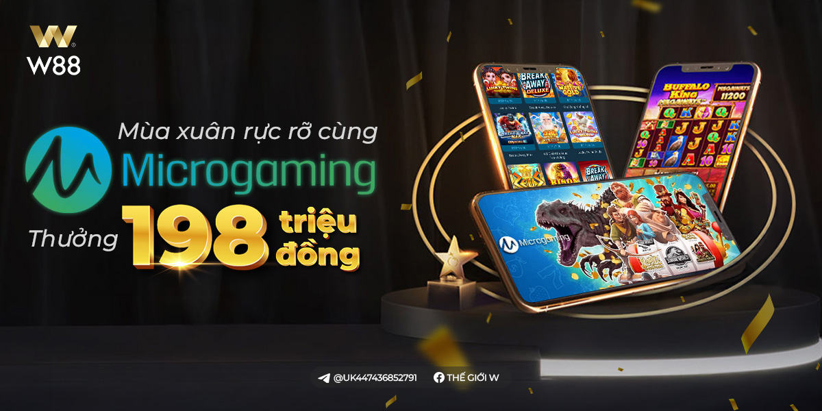 You are currently viewing MÙA XUÂN RỰC RỠ CÙNG MICROGAMING SLOT- NHẬN NGAY GIẢI THƯỞNG TIỀN MẶT HƠN 198 TRIỆU ĐỒNG